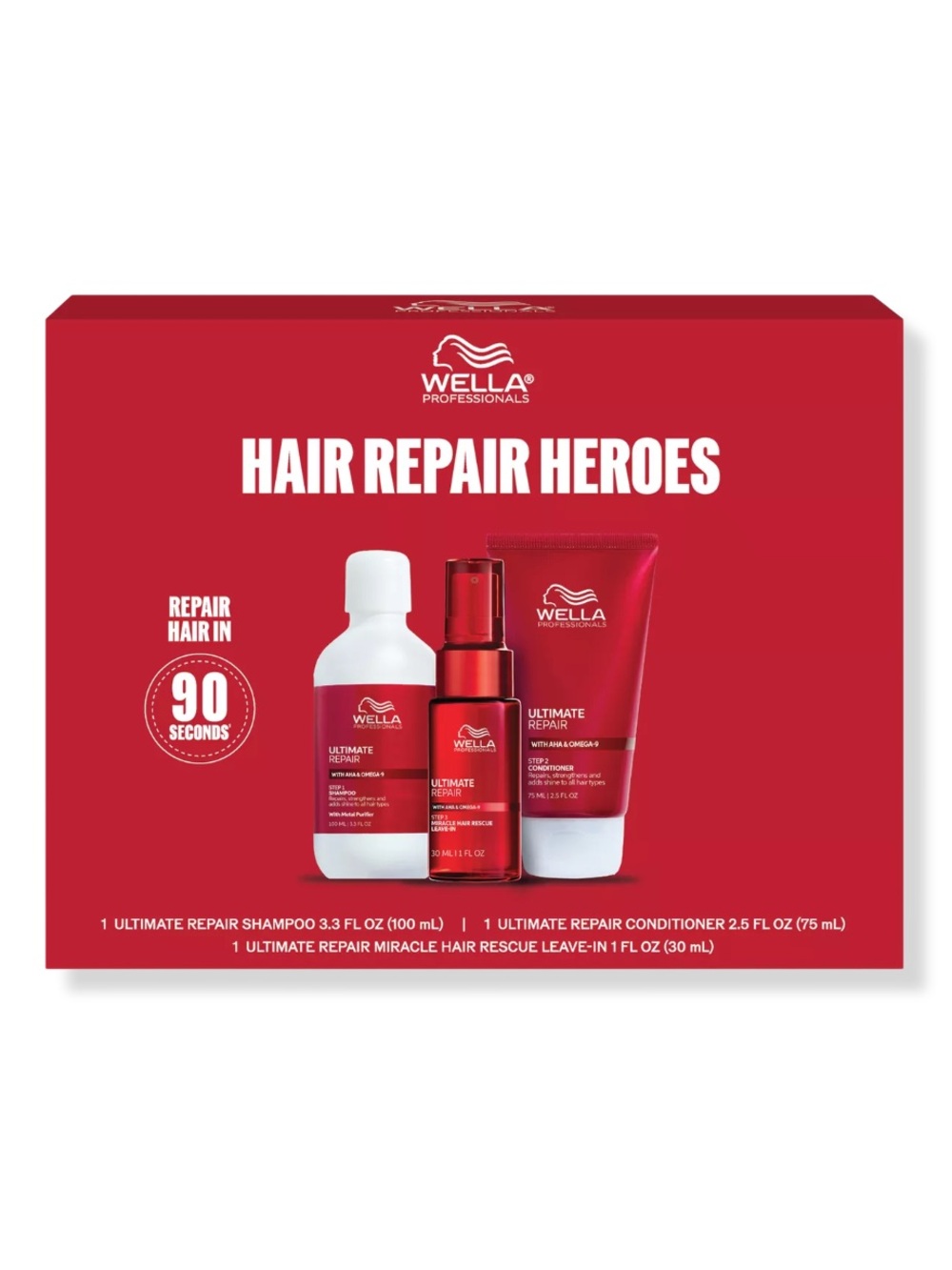 Wella ULTIMATE REPAIR Hair Repair Heroes Kit BRAND NEW IN BOX